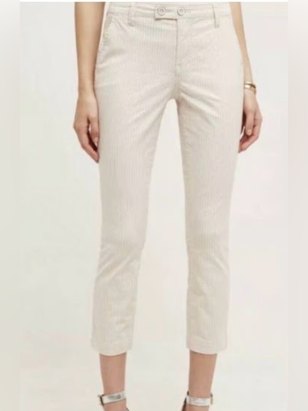 Women’s Pilcro and the Letterpress Striped Straight Leg Pants